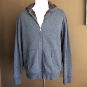 *DONATED* Old Navy Fleece Sweat Jacket, Gray, L